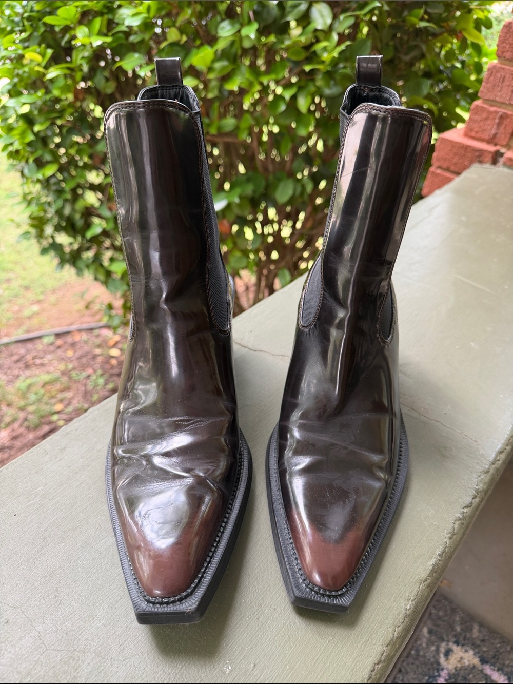 Circus NY by Sam Edelman ‘Mindy’ women’s ankle boots in ombré brown 8.5 - Picture 2 of 10
